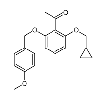 1-[2-(環(huán)丙基甲氧基)-6-[(4-甲氧基苯基)甲氧基]苯基]乙酮