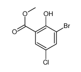 3-溴-5-氯-2-羥基苯甲酸甲酯