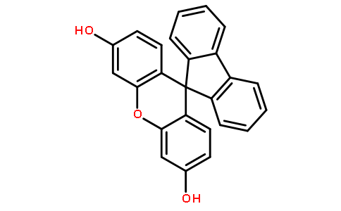 螺[9H-芴-9,9''-[9H]呫噸]-3'',6''-二酚螺環雙酚醚