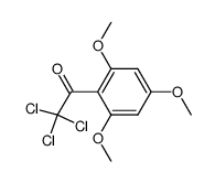 2,2,2-trichloro-1-(2,4,6-trimethoxy-phenyl)-ethanone