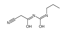 2-氰基-N-[(丙基氨基)羰基]乙酰胺