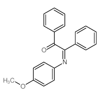 2-(4-methoxyphenyl)imino-1,2-diphenylethanone