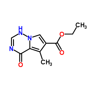 Ethyl 5-methyl-4-oxo-3,4-dihydropyrrolo-[1,2-f][1,2,4]triazine-6-carboxylate