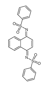 N,N'-bis(phenylsulfonyl)-1,4-naphthoquinone diimine