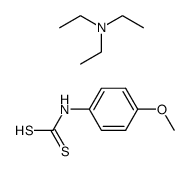 (4-methoxy-phenyl)-dithiocarbamic acid, triethylamine salt