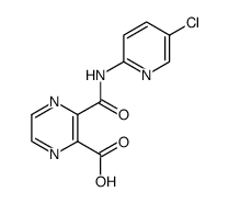 3-[[(5-chloro-2-pyridinyl)amino]carbonyl]-2-Pyrazinecarboxylic acid