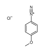 4-methoxybenzenediazonium,chloride