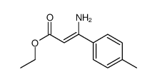 ethyl 3-amino-3-(4-methylphenyl)prop-2-enoate