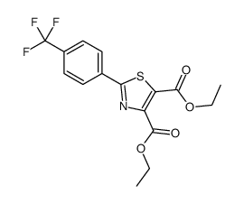 2-(4-(三氟甲基)苯基)噻唑-4,5-二羧酸二乙酯