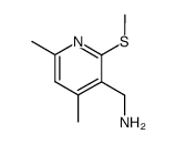 3-aminomethyl-4,6-dimethyl-2-methylthiopyridine