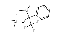 N,N-dimethyl-(1-phenyl-2,2,2-trifluoroethoxytrimethylsilyl)-amine