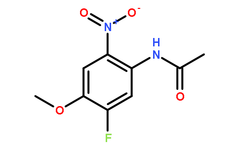N-(5-fluoro-4-methoxy-2-nitrophenyl)acetamide