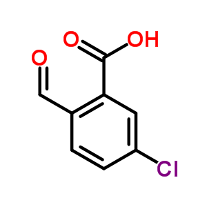 5-氯-2-甲酰基苯甲酸