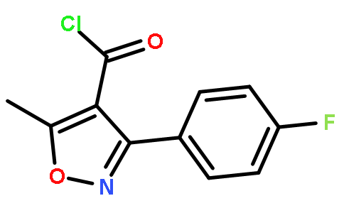 3-(4-氟苯基)-5-甲基-4-異惡唑羰酰氯