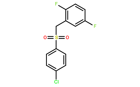 2-((4-氯苯基磺?；?甲基)-1,4-二氟苯