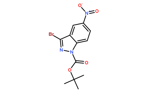 1-Boc-3-溴-5-硝基-1H-吲唑
