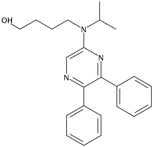 4-[(5,6-二苯基吡嗪-2-基)(异丙醇基)氨基]-1-丁醇