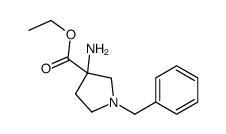 1-苄基-3-氨基-3-吡咯烷甲酸乙酯