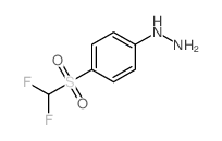 [4-(difluoromethylsulfonyl)phenyl]hydrazine