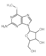 2-(2-amino-6-methylsulfanylpurin-9-yl)-5-(hydroxymethyl)oxolane-3,4-diol