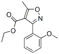 乙基3-(2-甲氧基苯基)-5-甲基-1,2-惡唑-4-羧酸酯