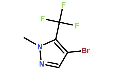 4-溴-1-甲基-5-(三氟甲基)-1H-吡唑
