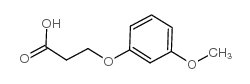 3-(3-甲氧苯氧基)丙酸