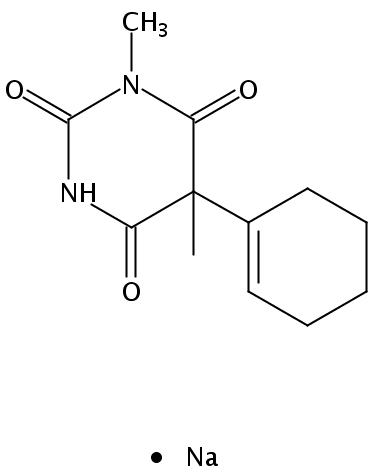 yl-n-methyl-5-methyl-barbiturate; hexobarbital-natrium-salz; (rs