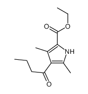 ethyl 4-butanoyl-3,5-dimethyl-1H-pyrrole-2-carboxylate