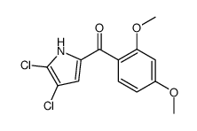 (4,5-dichloro-1H-pyrrol-2-yl)-(2,4-dimethoxyphenyl)methanone