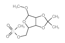 (4-methoxy-2,2-dimethyl-3a,4,6,6a-tetrahydrofuro[3,4-d][1,3]dioxol-6-yl)methyl methanesulfonate