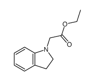 (2,3-dihydro-indol-1-yl)acetic acid ethyl ester