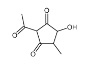 2-Acetyl-4-hydroxy-5-methyl-cyclopentan-1,3-dion