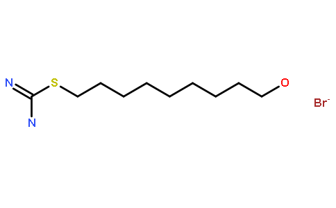 CarbaMiMidothioic Acid 9-Hydroxynonyl Ester MonobroMide