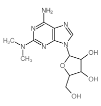 2-(6-amino-2-(dimethylamino)-9H-purin-9-yl)-5-(hydroxymethyl)tetrahydrofuran-3,4-diol