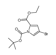 1-O-tert-butyl 2-O-ethyl 4-bromopyrrole-1,2-dicarboxylate