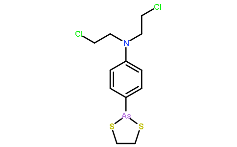 N,N-二(2-氯乙基)-4-(1,3,2-二硫雜砷戊環-2-基)苯胺