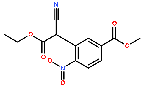 4-（1-氰基-2-乙氧基-2-氧乙基）-3-硝基苯甲酸甲酯
