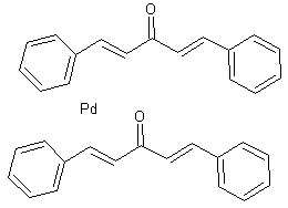三(二亚苄基丙酮)二钯(0), Pd 21.5%