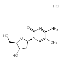 4-amino-1-[(2R,4S,5R)-4-hydroxy-5-(hydroxymethyl)oxolan-2-yl]-5-methylpyrimidin-2-one,hydrochloride