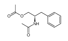 (R)-2-acetamido-3-phenylpropyl acetate