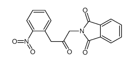 2-[3-(2-nitrophenyl)-2-oxopropyl]isoindole-1,3-dione