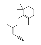 (2E,4E)-3-methyl-5-(2,6,6-trimethylcyclohexen-1-yl)penta-2,4-dienenitrile