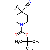 tert-Butyl 4-cyano-4-methylpiperidine-1-carboxylate