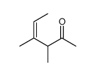 3,4-dimethylhex-4-en-2-one