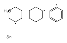 dicyclohexyl(phenyl)tin,hydrate