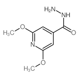2,6-dimethoxypyridine-4-carbohydrazide