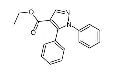 ethyl 1,5-diphenylpyrazole-4-carboxylate