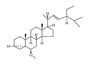 (22E)-3α,5α-cyclo-6β-methoxystigmast-22-ene