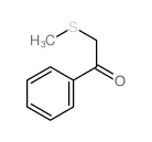2-methylsulfanyl-1-phenylethanone